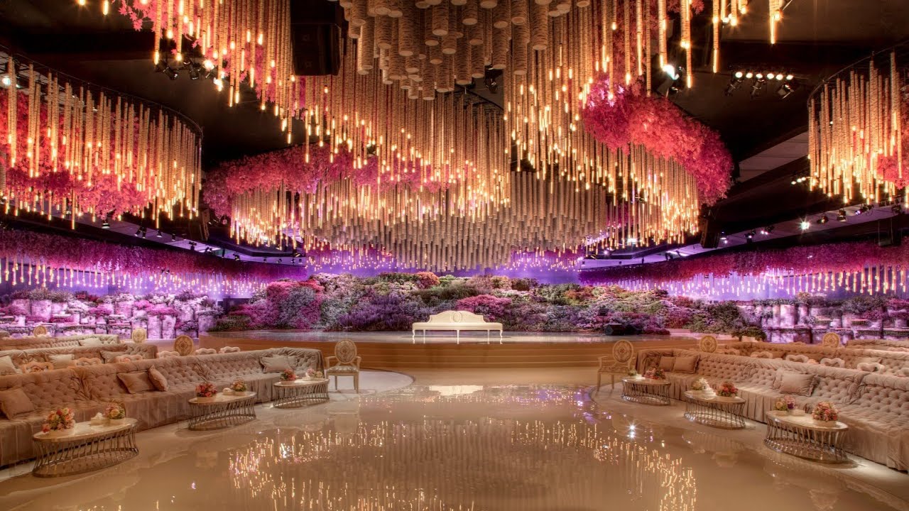 حفل زفاف فاخر بالرياض